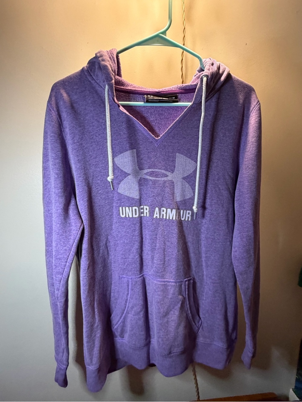 Under Armour Purple Women's Pullover Hoodie Sweater